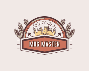 Liquor Beer Mug logo design