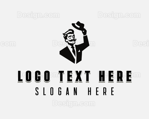 Man Menswear Fashion Logo