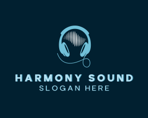 Sound Wave Headphones Logo