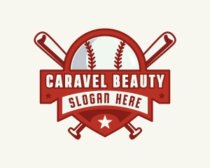 Baseball Varsity Sports logo design