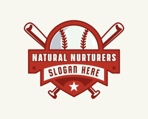 Baseball Varsity Sports logo design