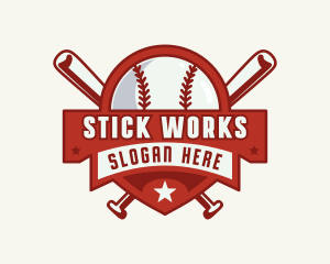 Baseball Varsity Sports logo design