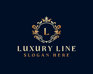 Luxury Crown Event logo design