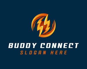 Electric Lightning Charge logo design