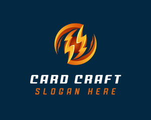 Electric Lightning Charge logo design