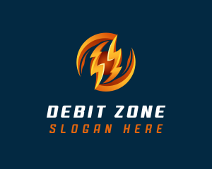 Electric Lightning Charge logo design