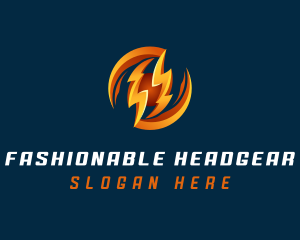 Electric Lightning Charge logo design