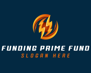 Electric Lightning Charge logo design