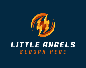 Electric Lightning Charge logo design