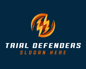 Electric Lightning Charge logo design