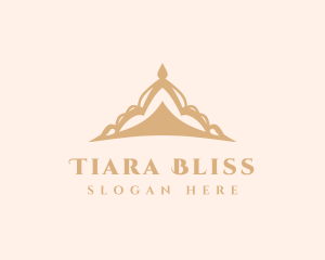 Delicate Tiara Crown logo