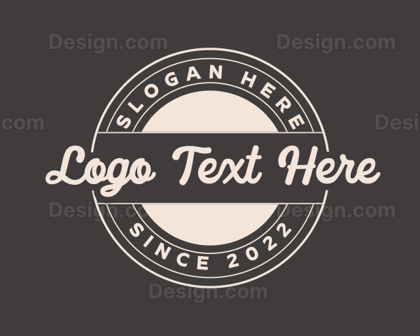 Retro Generic Business Logo