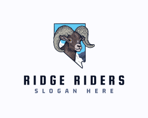 Bighorn Sheep Nevada logo design