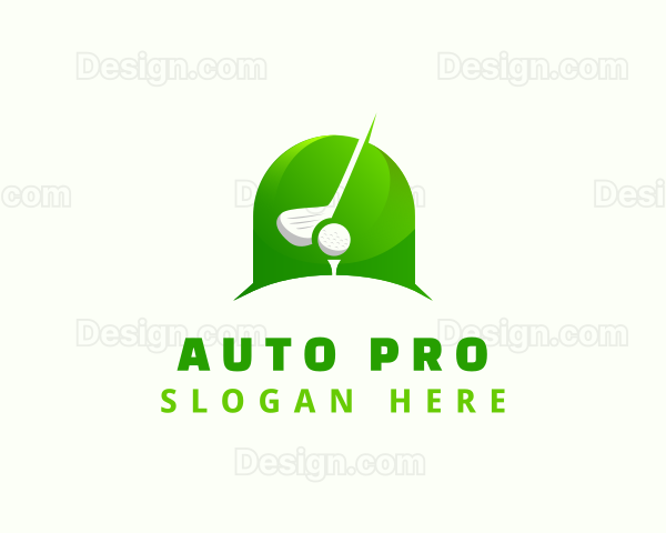Gradient Golf Club Logo