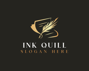 Writing Quill Feather logo