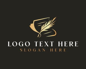 Contract - Writing Quill Feather logo design