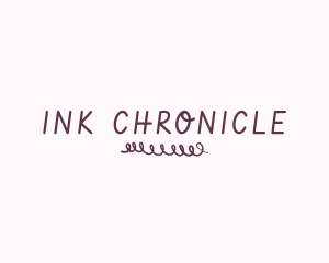 Journal Handwriting Swirl logo