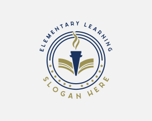 School Learning Academy logo design