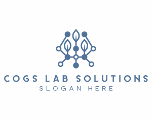 Pharmaceutical Lab Biotech logo design