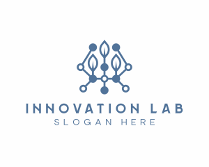 Pharmaceutical Lab Biotech logo design