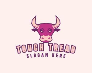 Tough Bull Animal logo design