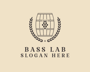 Grape Wine Distillery logo design