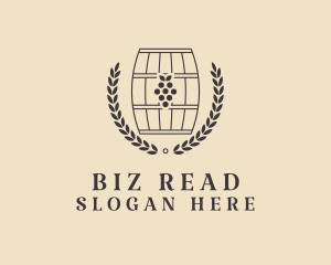 Grape Wine Distillery logo design