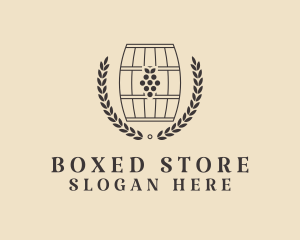 Grape Wine Distillery logo design