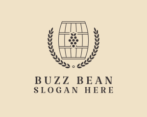 Grape Wine Distillery logo design