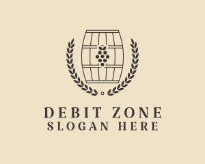 Grape Wine Distillery logo design