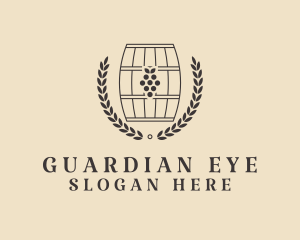 Grape Wine Distillery logo design