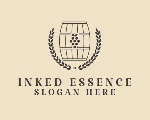 Grape Wine Distillery logo design