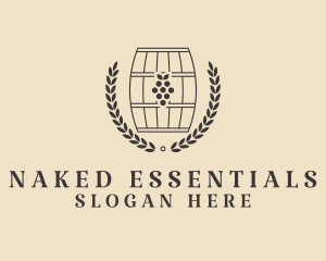 Grape Wine Distillery logo design