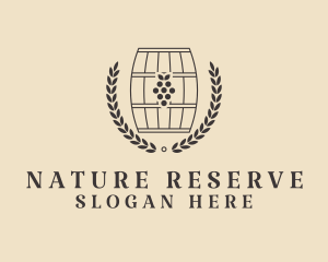 Grape Wine Distillery logo design