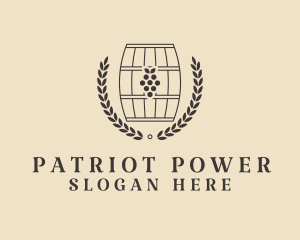 Grape Wine Distillery logo design