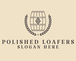 Grape Wine Distillery logo design