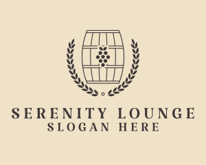 Grape Wine Distillery logo design