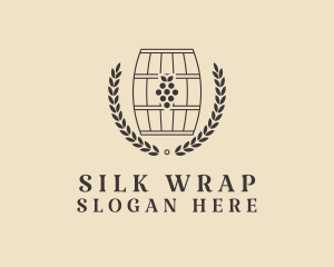 Grape Wine Distillery logo design