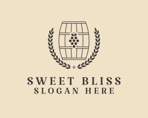 Grape Wine Distillery logo design