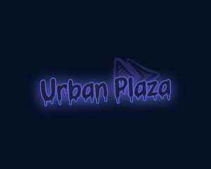 Urban Neon Graffiti logo design