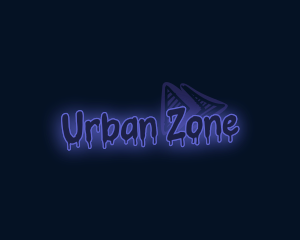 Urban Neon Graffiti logo design