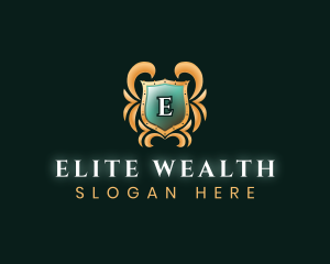 Elegant Royal Shield logo design