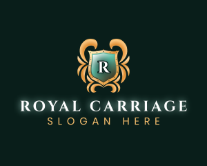 Elegant Royal Shield logo design