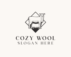 Sheep Lamb Farm logo design