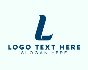 Generic Modern Letter L logo