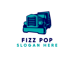 Logistics Transport Truck logo design