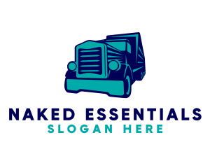 Logistics Transport Truck logo design