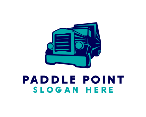 Logistics Transport Truck logo design