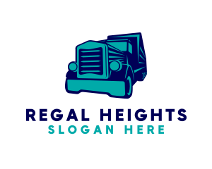 Logistics Transport Truck logo design