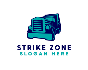 Logistics Transport Truck logo design